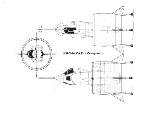 Snecma C.450 Coléoptère-4